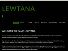 Tablet Screenshot of lewtana.com